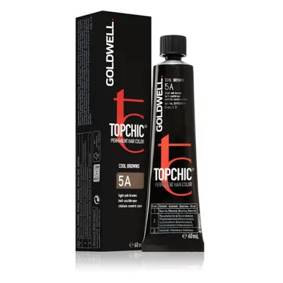 Goldwell Topchic Hair Color professionele permanente haarkleuring voor alle haartypes 5A 60 ml