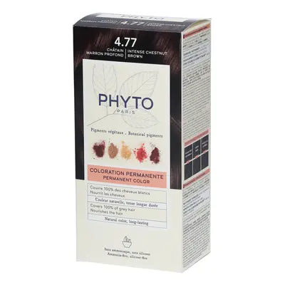 Phyto Color coloration cheveux sans ammoniaque teinte 4.77 Intense Chestnut Brown 1 pcs