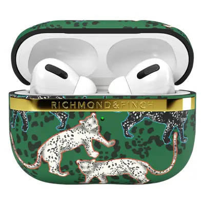 Richmond & Finch Luipaardgroene Apple AirPods Pro Cover
