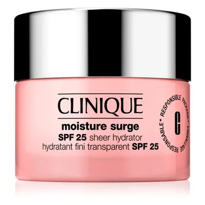 Clinique Moisture Surge™ SPF 25 Sheer Hydrator crème de jour nourrissante et hydratante SPF 25 30 ml