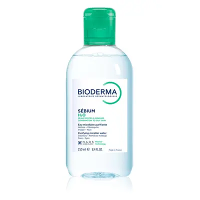 Bioderma Sébium H2O eau micellaire pour peaux grasses et mixtes 250 ml