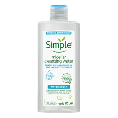 Simple Water Boost Micellar Cleansing Water - 200 ml