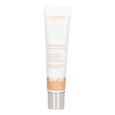 Clarins Skin Illusion Tinted Moisturizer crème teintée SPF 25 teinte 05 40 ml
