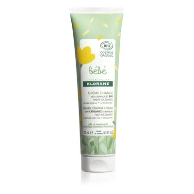 Klorane Bébé Calendula crème apaisante pour bébé et enfant na přebalování s BIO měsíčkem 100 ml