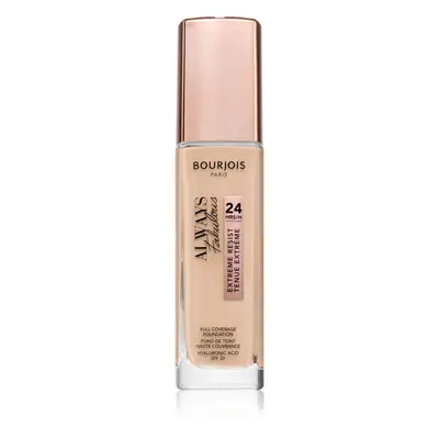 Bourjois Always Fabulous fond de teint longue tenue SPF 20 teinte 110 Vanille Clair 30 ml