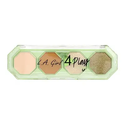 L.A. Girl, 4 Play Oogschaduwpalet, GES233 Cowgirl, 0,11 oz (3,2 g)
