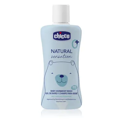 Chicco Natural Sensation Baby shampoing et gel douche pour bébé 0+ 200 ml
