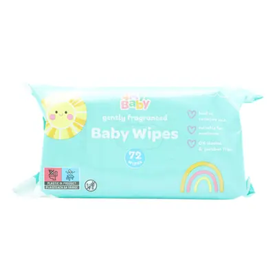 4MyBaby Licht Geparfumeerde Babydoekjes - 72 stuks