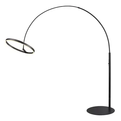 One Bow Vloerlamp 2700/3000K Black - SLV One Bow FL - Woonkamer - Modern - Metaal - Meerdere lampen
