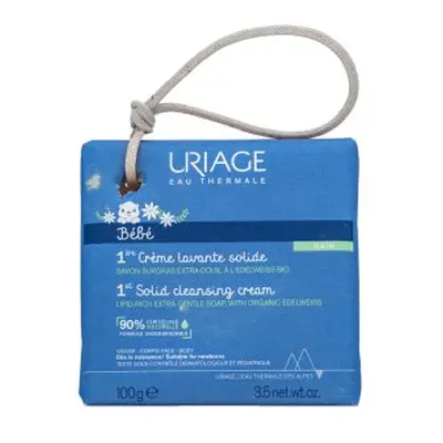 Uriage Bébé 1st Solid Cleansing Cream savon crème pour une peau douce et lisse pour bébé 100 g