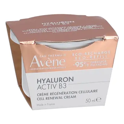 Avène Hyaluron Activ B3 Celvernieuwende crème Refill anti-aging | Hyaluronzuur & niacinamide 50 Huidcrème
