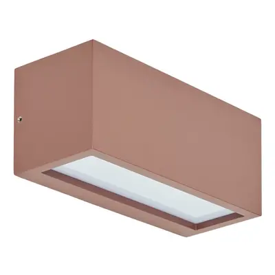 Applique d'extérieur Bente Rust - Lucande - Balcon - Moderne - Métal - Angulaire