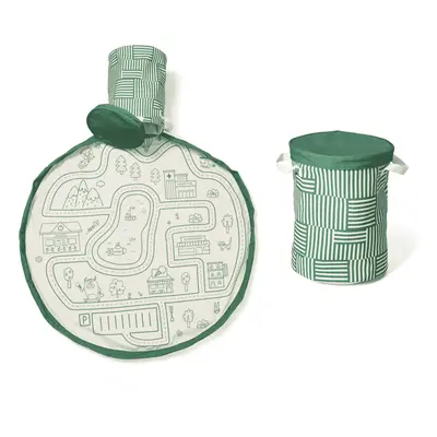 Play&Go Soo Speelmat en Opbergmand - Roadmap