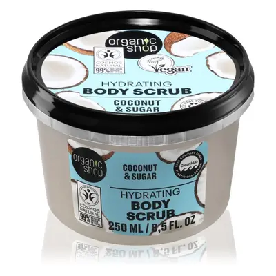 Organic Shop Body Scrub Coconut & Sugar gommage hydratant corps 250 ml