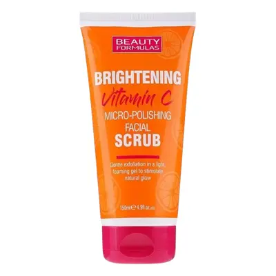 Beauty Formulas Brightening Vitamin C Micro-Polishing Facial Scrub - 150 ml