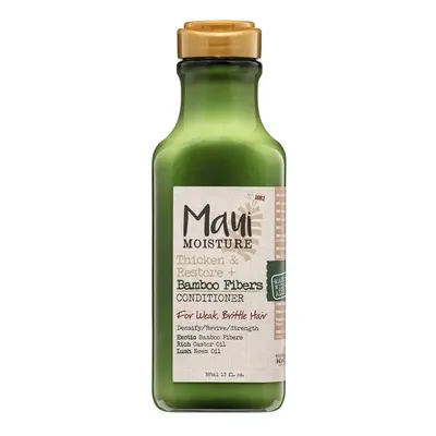 Maui Moisture Volume Boost + Bamboo Fibers après-shampoing fortifiant pour cheveux fins 385 ml