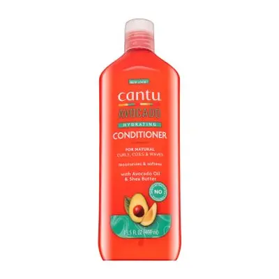 CANTU Avocado Conditioner après-shampoing hydratant en profondeur pour cheveux bouclés et frisés 400 ml