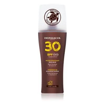 Dermacol Water Resistant Zonnebrand lotion Sun Milk SPF 30 200 ml