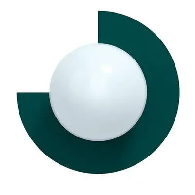 Candy Big Circle 270 L wandlamp, groen - Swedish Ninja - Woonkamer - Metaal