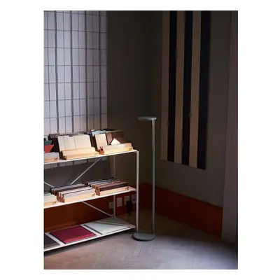 Oblique F Vloerlamp 3000K USB-C USB-C Matt Rust - Flos - Woonkamer - Aluminium