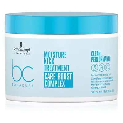 Schwarzkopf Professional BC Bonacure Moisture Kick Treatment Care-Boost Complex voedend masker met hydraterend effect 500 ml