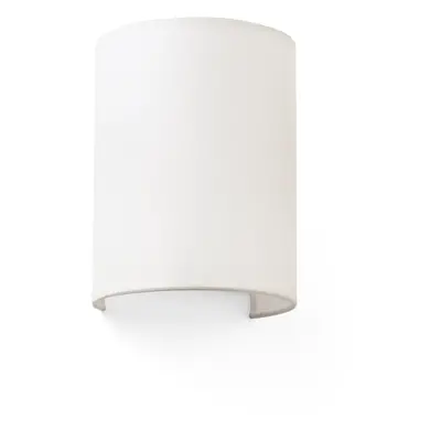 Cotton wandlamp, gewelfd, 20 x 15 cm, beige - Faro FARO BARCELONA - Woonkamer - Modern - Stof