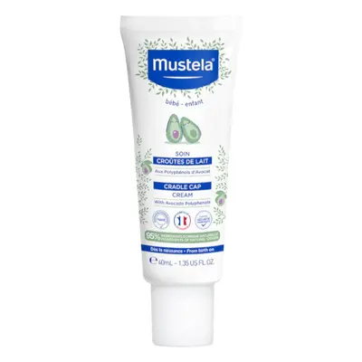 Mustela Bébé 1st Cradle Cap Cream haarschubcrème voor kinderen 40 ml