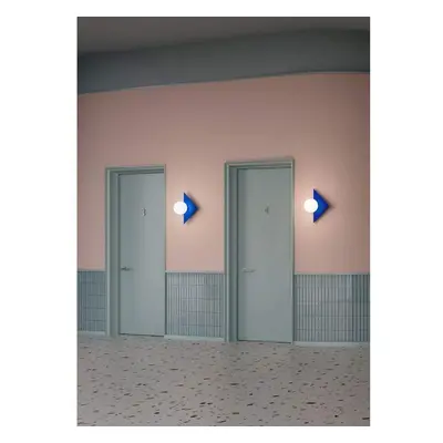 Candy Little Triangle wandlamp, blauw - Swedish Ninja - Woonkamer - Metaal