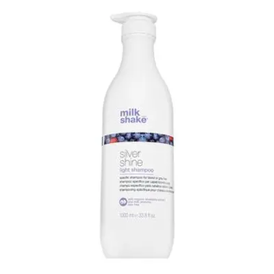 Milk_Shake Silver Shine Light Shampoo beschermingsshampoo voor platinablond en grijs haar 1000 ml