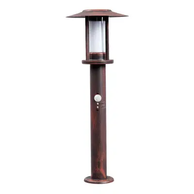 Pavlos LED Tuinlamp w/Sensor Rust - Lindby - Terras - Landhuis / Rustiek - Metaal - 1 lamp