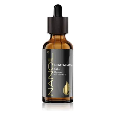 Nanoil Macadamia Oil huile de macadamia visage, corps et cheveux 50 ml