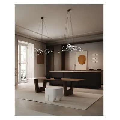 Ghost kroonluchter Mini Burned Zwart - 101 Copenhagen - Woonkamer - Modern - Metaal