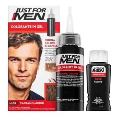 Just For Men Color Shampoo gekleurde shampoo voor mannen H35 Medium Brown