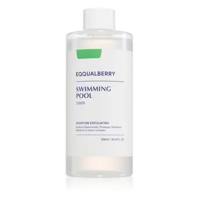 EQQUALBERRY Swimming Pool Toner lotion tonique hydratante aux effets exfoliants 300 ml