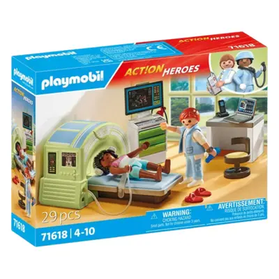 Playmobil Action Heroes MRI-Scanner met Patiënt Speelset