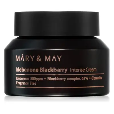 Mary&May Idebenone + Blackberry Complex Intensive Total Care Cream crème hydratante éclat effet anti-rides 70 g