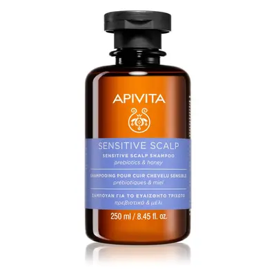 Apivita Sensitive Scalp Shampoo shampoing pour cuir chevelu sensible et irrité sans sulfates 250 ml