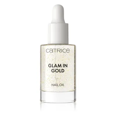 Catrice Glam In Gold Nail Oil huile nourrissante ongles 8 ml
