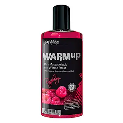 Joydivision WARMup Verwarmende Massageolie Framboos - 150 ml