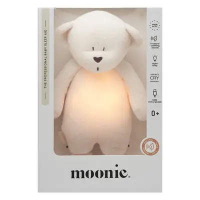 Moonie Bear 2.0 Organic Cream berceuse avec une mélodie 1 pcs