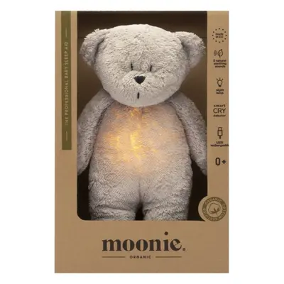 Moonie Bear 2.0 Organic Grey berceuse avec une mélodie 1 pcs
