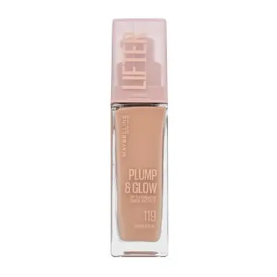 Maybelline Lifter Plump & Glow SPF 15 Foundation vloeibare make-up voor een uniforme en stralende teint 119 30 ml