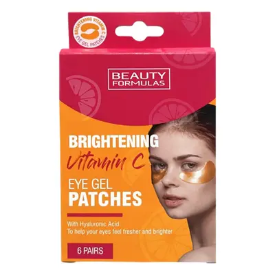 Beauty Formulas Brightening Vitamin C Eye Gel Patches - 6 paar