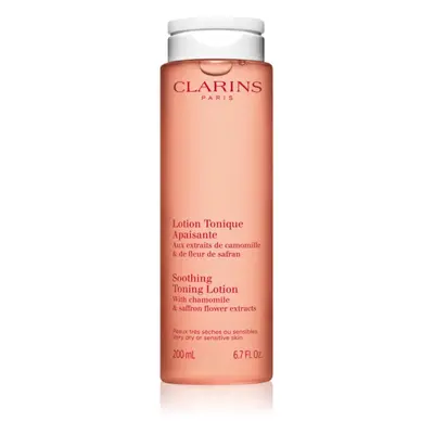 Clarins Cleansing Soothing Toning Lotion lotion tonique purifiante apaisante pour peaux sensibles et sèches 200 ml