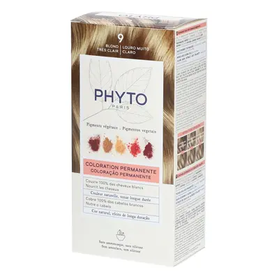 Phyto Color coloration cheveux sans ammoniaque teinte 9 Very Light Blonde 1 pcs