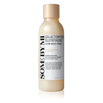 Some By Mi Galactomyces Glutathione Glow Milky Toner lotion tonique adoucissante et hydratante pour une peau lumineuse 200 ml
