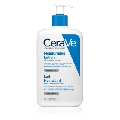 CeraVe Hydraterende Melk | Voor de droge tot zeer huid met 3 essentiële ceramiden en hyaluronzuur 473