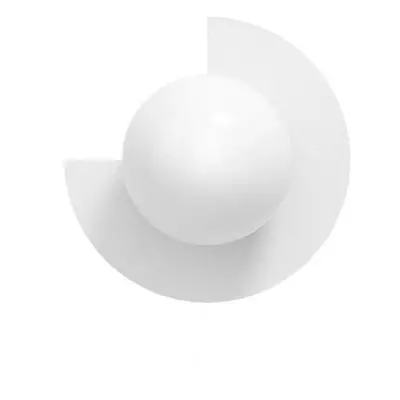 Candy Big Circle 270 L wandlamp, wit - Swedish Ninja - Woonkamer - Metaal