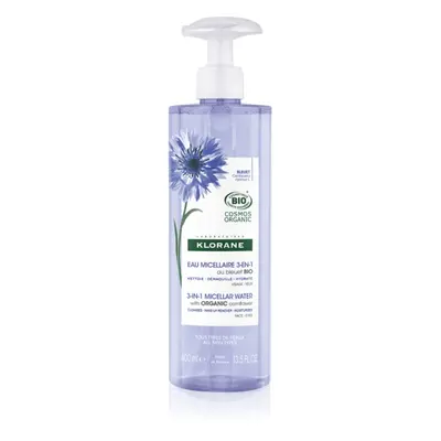 Klorane Bleuet Cornflower eau micellaire 3 en 1 400 ml