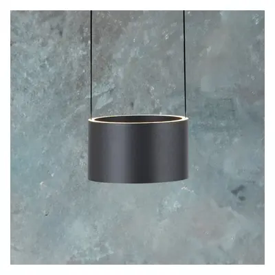 Clipse LED hanglamp, grijs, Ø 20 cm, CCT-dimmer, 2-lamps - PURE - Woonkamer - Modern - Metaal - Meerdere lampen